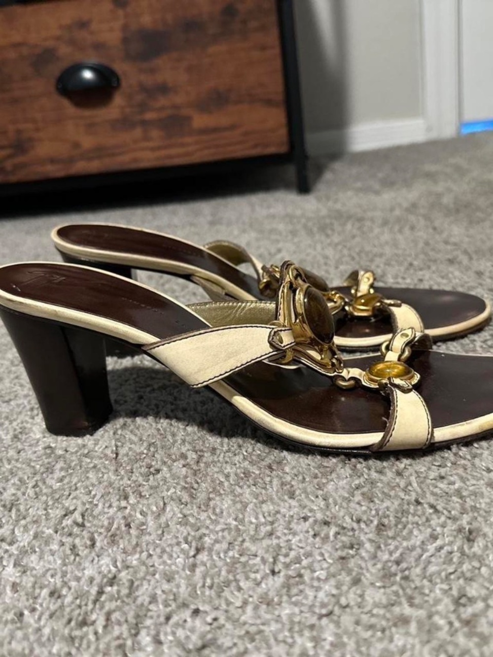 INSANE Giuseppe zanotti tigers eye heels - Picture 4 of 7